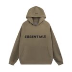 Brown Essentials Hoodie