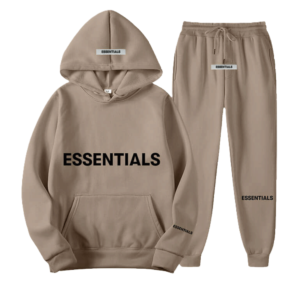 Brown Essentials Tracksuit