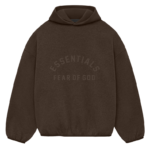 Essentials Dark Brown Hoodie