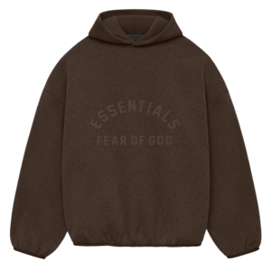 Essentials Dark Brown Hoodie