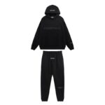 Essentials Jet Black Tracksuit