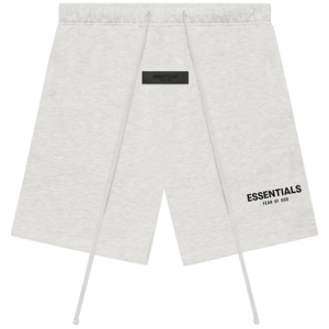 Essentials White Shorts