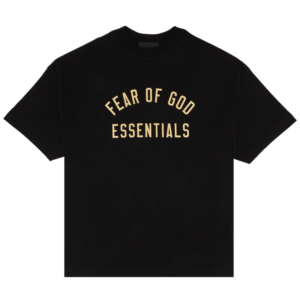 Fear Of God Essentials Black T shirt