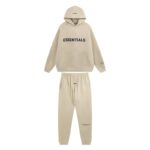 Ligth Brown Essentials Tracksuit
